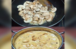 Creamy Butter Garlic Mushrooms Recipe
