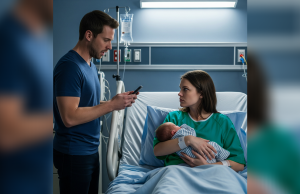 I Met My Ex-Wife in the Hospital Just After My Wife Gave Birth — She Congratulated Me, Then Turned Pale and Ran Away. Minutes Later, Her Message Made My Blood Run Cold…