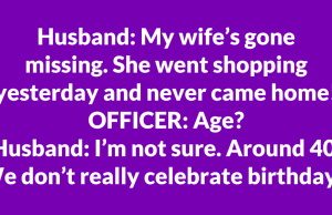 My wife went missing