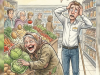An Old Woman Walked Into A Supermarket
